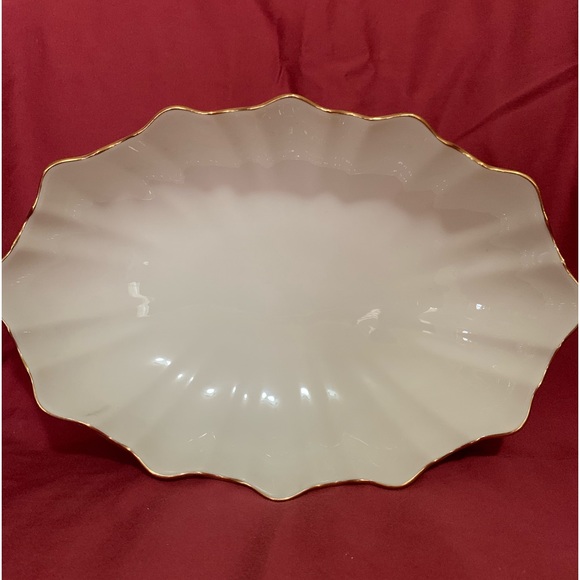 Lenox Accents Lenox Symphony Oval Footed Serving Bowl Centerpiece